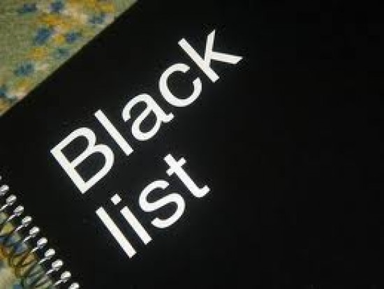 Սև ցուցակ 2012. 2-րդ եռամսյակ