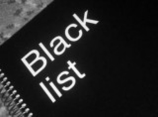 Black list 2012, 3-rd quarter