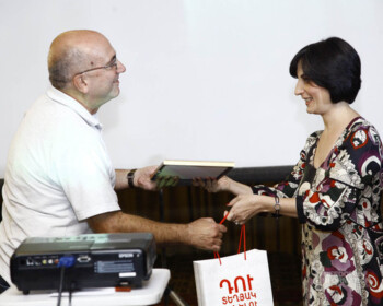 Positive Award for a NGO that best utilized the right for access to information was presented to the “Victims of the State Needs” NGO.