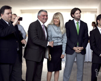 ՀՀ արտաքին գործերի փոխնախարար Աշոտ Հովակիմյանը ստացավ նախարարության Ոսկե բանալին